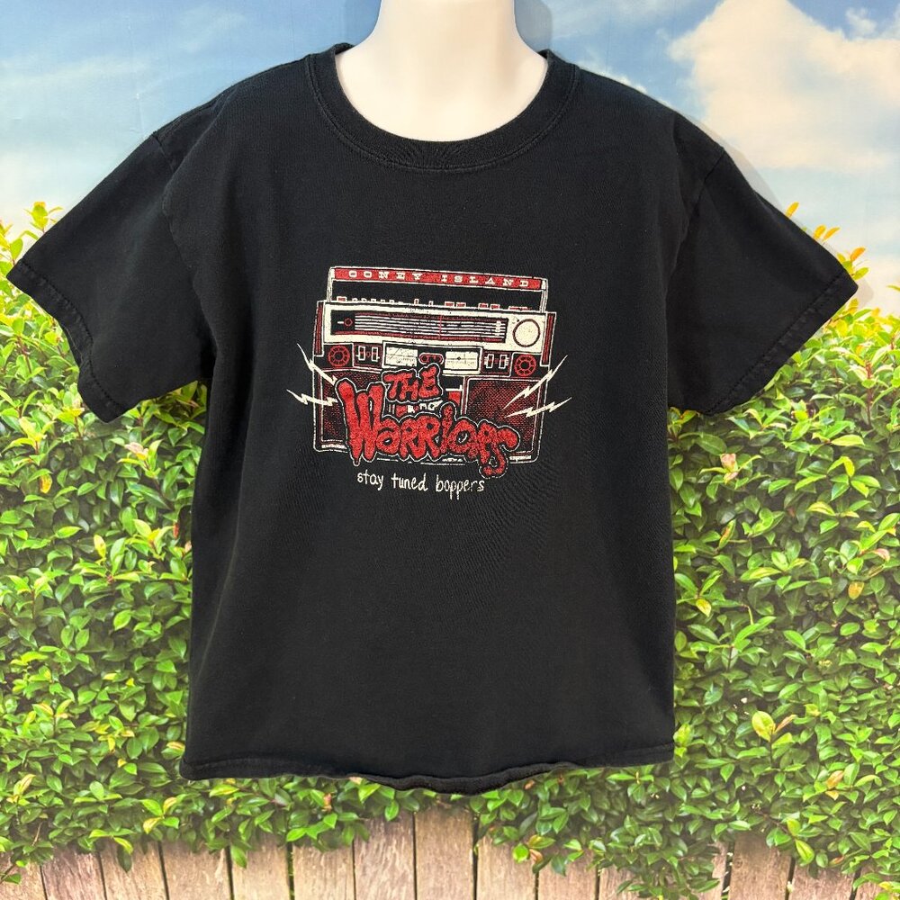 The Warriors film T-shirt Size Womens XS or Girls M/L Black T-shirt (SKU: 27W)